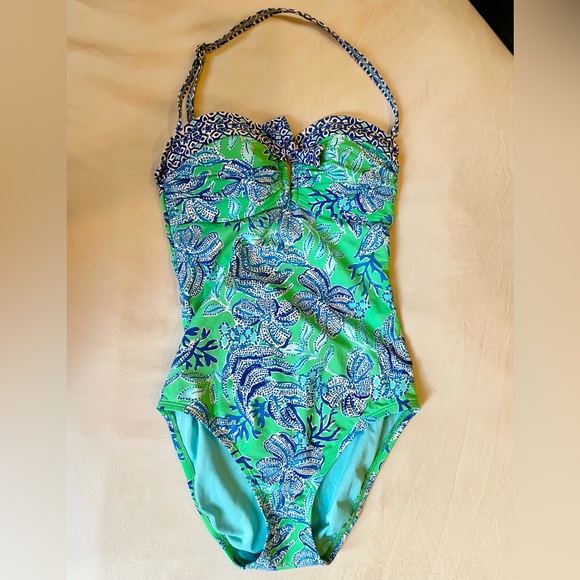 Lilly Pulitzer Jagger One-Piece Swimsuit, Size 0 - Picture 5 of 5